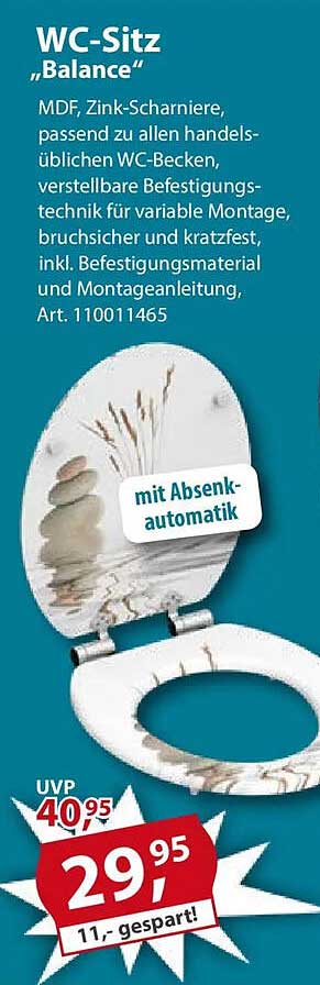 WC-Sitz "Balance"