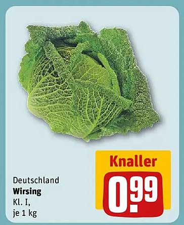 Wirsing Kl. I, je 1 kg