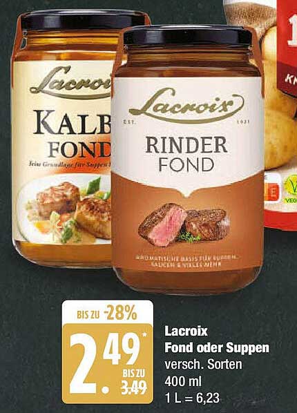 Lacroix Fond oder Suppen
