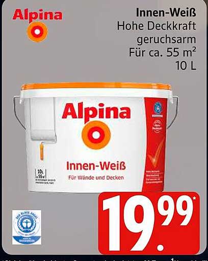 Alpina Weiss 10l Angebot