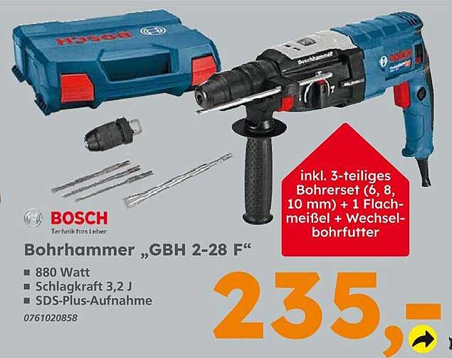 Bosch Bohrhammer Gbh 2 28 F Aktion
