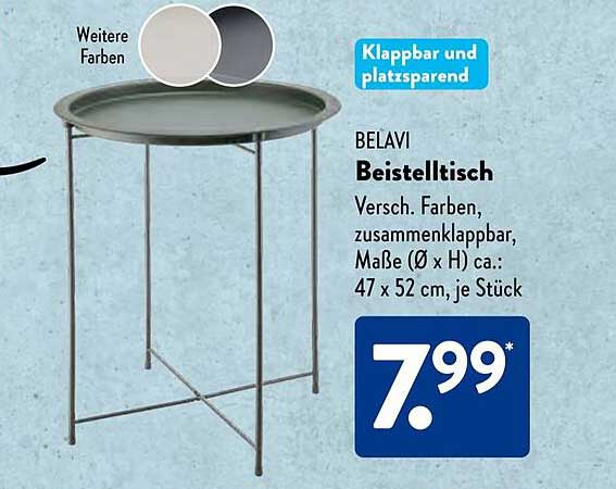 Glas Beistelltisch Aldi