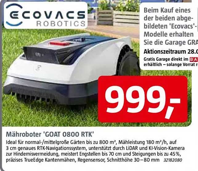 Mähroboter 'GOAT 0800 RTK'
