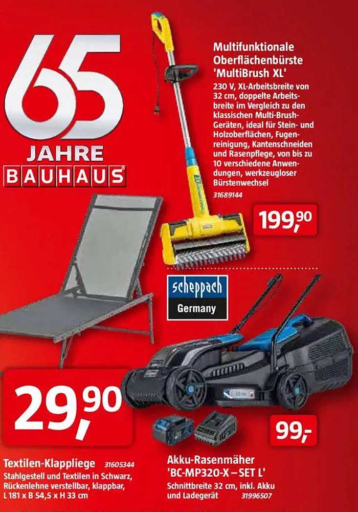Multifunktionale Oberflächenbürste 'MultiBrush XL'