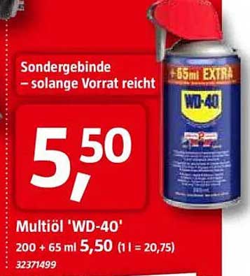 Multiol 'WD-40' 200 + 65 ml