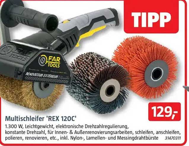 Multischleifer 'REX 120C'