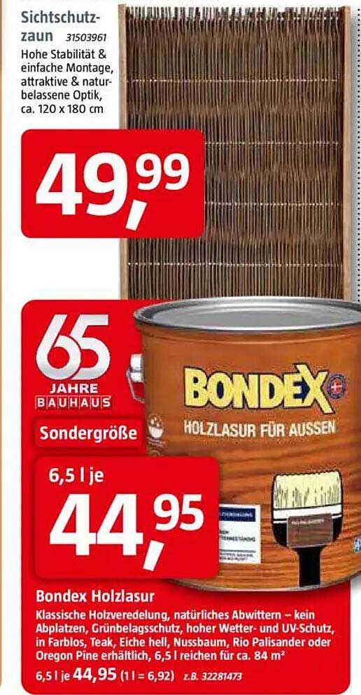 Sichtschutzzaun 31503961