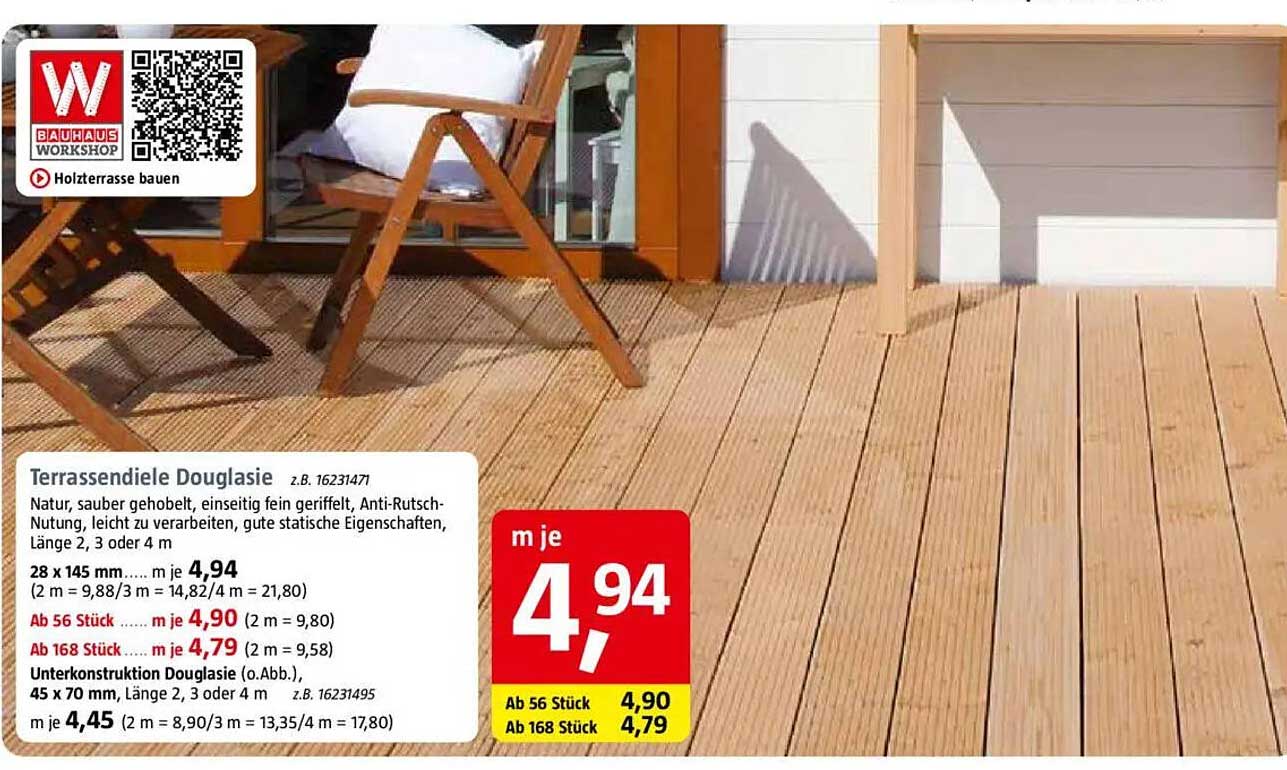 Terrassendiele Douglasie