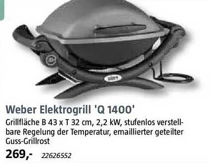 Weber Elektrog Grill 'Q 1400'