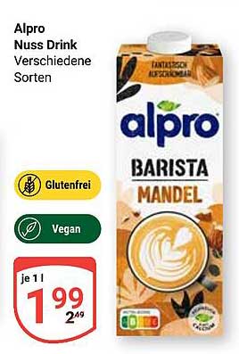 Alpro Nuss Drink - Barista Mandel