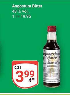 Angostura Bitter 0,21 l