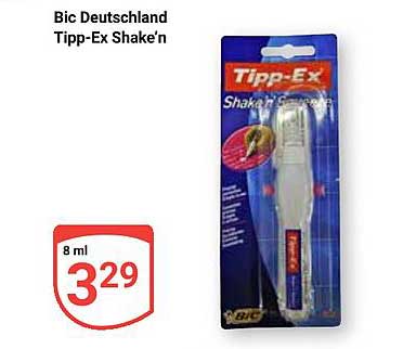 Bic Deutschland Tipp-Ex Shake'n - 8 ml