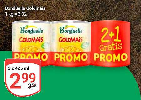 Bonduelle Goldmais - 3 x 425 ml