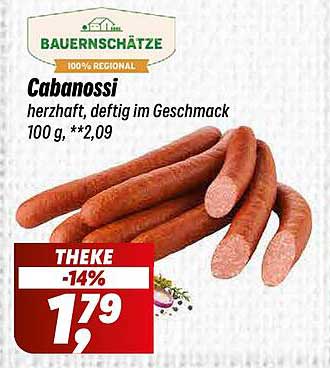 Cabanossi - herzhaft, deftig im Geschmack