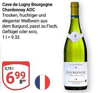 Cave de Lugny Bourgogne Chardonnay AOC