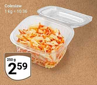 Coleslaw 250 g - Frischer Genuss für jeden Anlass