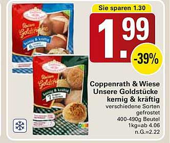 Coppenrath & Wiese Unsere Goldstücke - kernig & kräftig