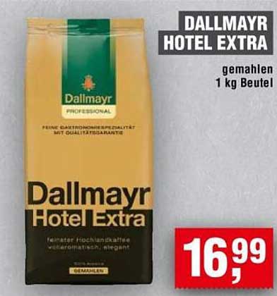 Dallmayr Hotel Extra gemahlen 1 kg Beutel