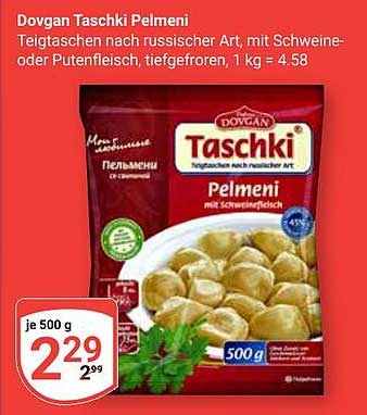 Dovgan Taschki Pelmeni