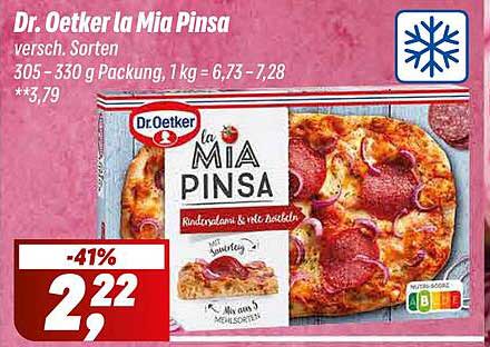 Dr. Oetker la Mia Pinsa - versch. Sorten