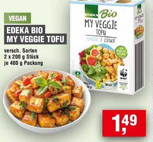 EDEKA BIO MY VEGGIE TOFU 400 g