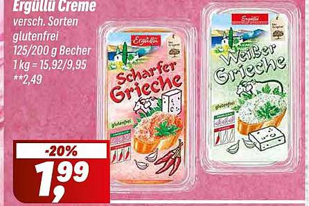 Ergüli Creme - Scharfer und Weißer Grieche