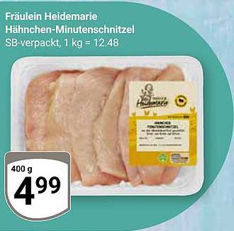 Fräulein Heidemarie Hähnchen-Minutensteaks 400 g