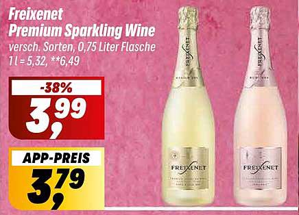 Freixenet Premium Sparkling Wine 0,75 Liter Flasche