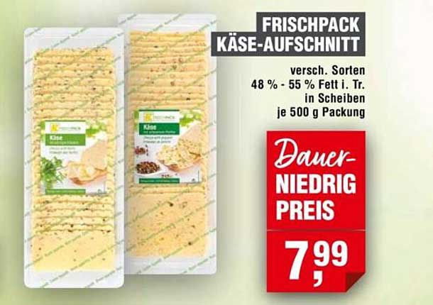 FRISCHPACK KÄSE-AUFSCHNITT