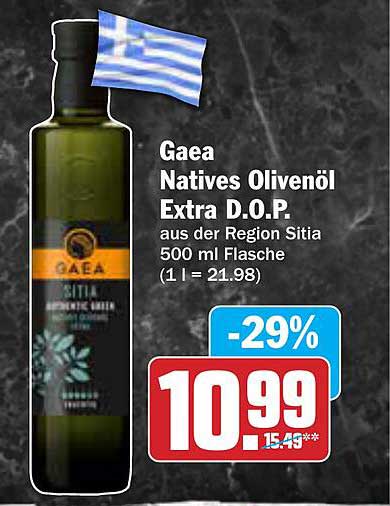 Gaea Natives Olivenöl Extra D.O.P. aus der Region Sitia, 500 ml