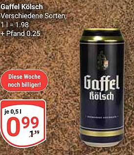 Gaffel Kölsch - Verschiedene Sorten