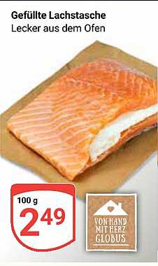 Gefüllte Lachstasche - Lecker aus dem Ofen