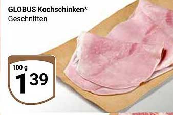 GLOBUS Kochschinken* Geschnitten