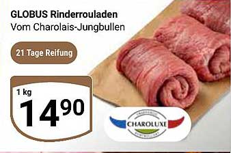 GLOBUS Rinderrouladen Vom Charolais-Jungbullen