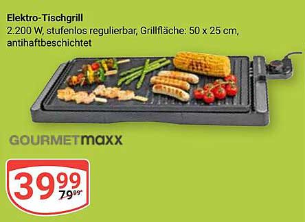 GOURMETmaxx Elektro-Tischgrill