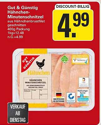 Gut & Günstig Hähnchen-Minutensteak