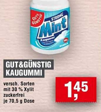 GUT&GÜNSTIG KAUGUMMI