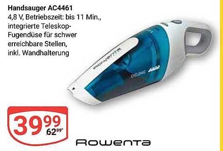 Handstaubsauger AC4461 von Rowenta