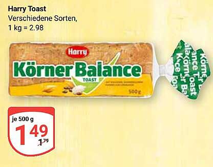 Harry Toast Körner Balance, 500 g