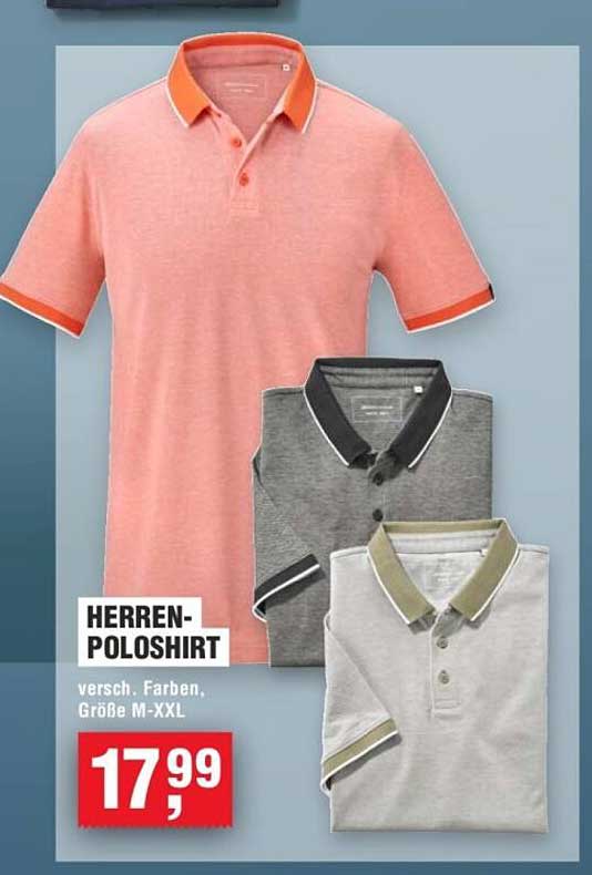 Herren-Poloshirt - verschiedene Farben, Größen M-XXL