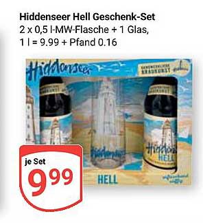 Hiddenseer Hell Geschenk-Set