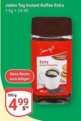 Jeden Tag Instant Kaffee Extra 200 g