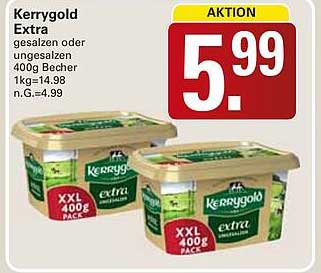 Kerrygold Extra gesalzen oder ungesalzen 400g Becher