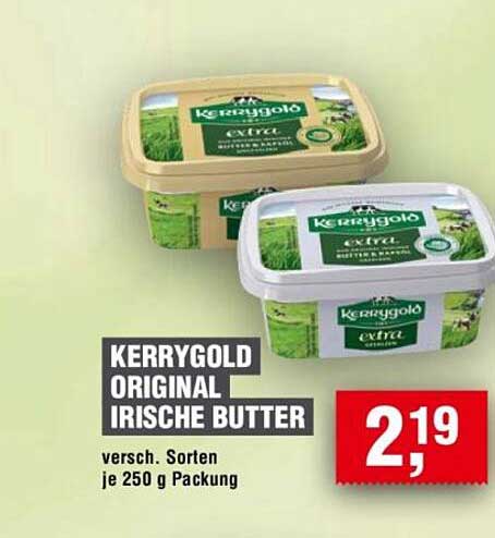 Kerrygold Original Irische Butter - verschiedene Sorten je 250 g