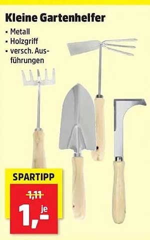 Kleine Gartenhelfer