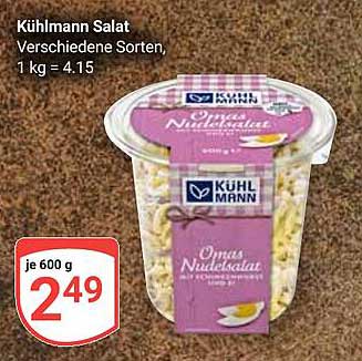 Kühlmann Salat - Oma's Nudelsalat, 600 g
