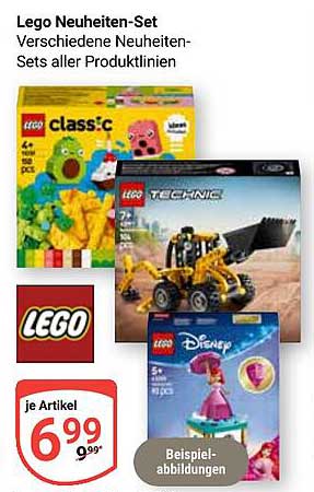 Lego Neuheiten-Set - Verschiedene Neuheiten-Sets aller Produktlinien