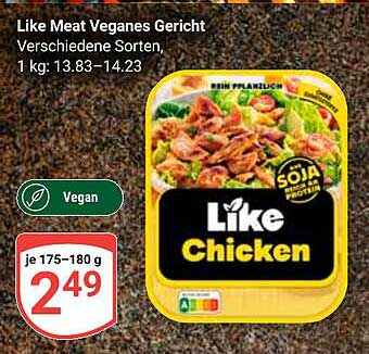 Like Meat Veganes Gericht