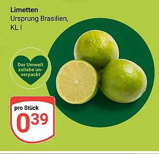 Limetten Ursprung Brasilien, KL I