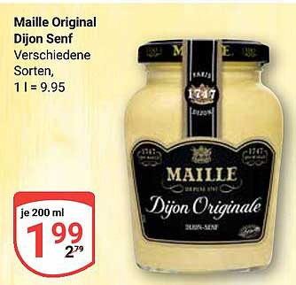 Maille Original Dijon Senf
